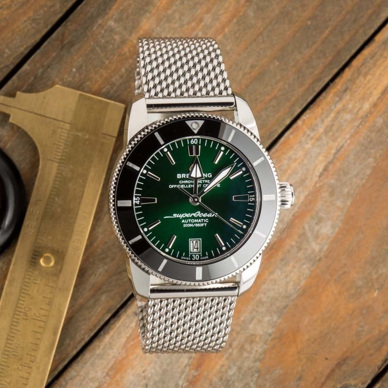 Breitling Superocean Heritage II 42 Green Dial