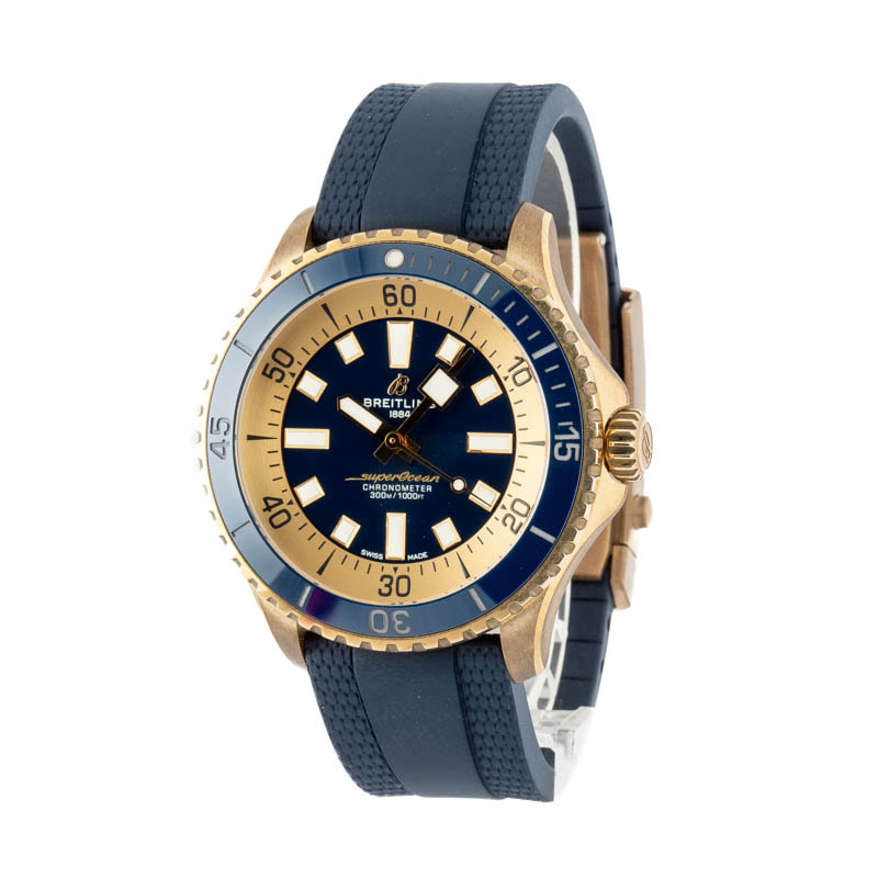 Pre-Owned Breitling Superocean 44 Blue