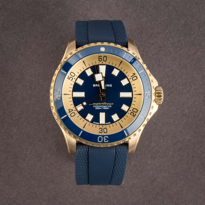 Pre-Owned Breitling Superocean 44 Blue