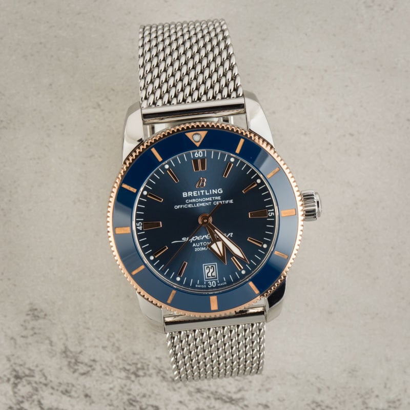 Breitling Superocean Heritage B20 Automatic 42 Blue Dial