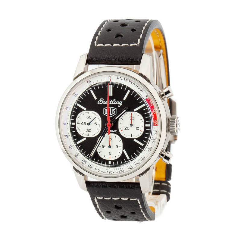 Breitling Top Time Deus Stainless Steel on Leather