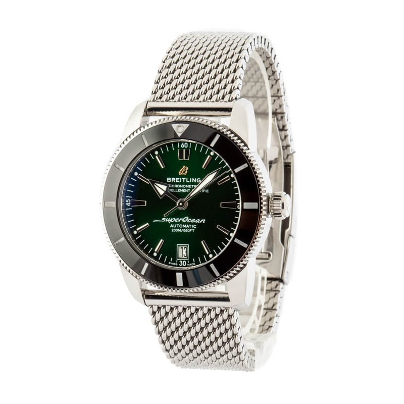 Breitling Superocean Heritage II 42 Green Dial