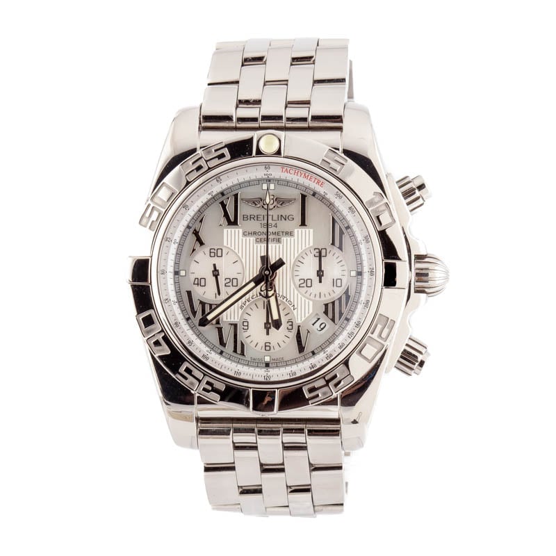 Pre-owned Breitling Chronomat 44 Steel