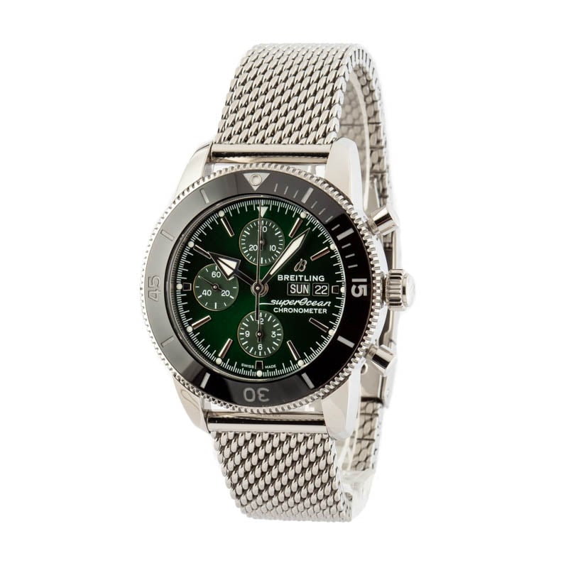 Breitling Superocean Heritage Chronograph 44 Green Dial