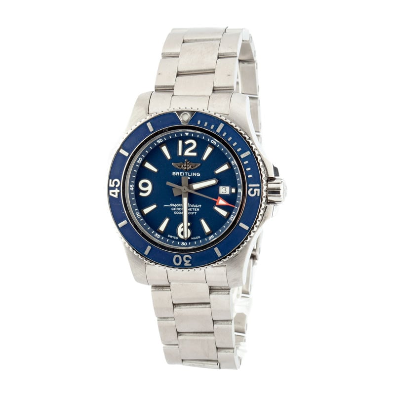 Breitling Superocean 44 Stainless Steel Blue Dial