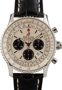 Breitling Navitimer B03 Chronograph Rattrapante Silver Dial