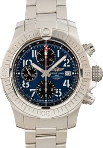 Breitling Avenger Chronograph GMT 45 Blue Arabic Dial