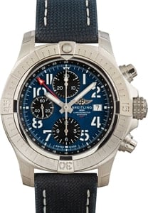 Breitling Avenger Chronograph GMT 45 Blue Dial