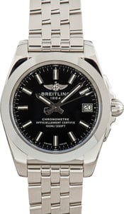 Breitling Galactic 36 Black Dial