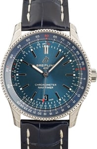 Breitling Navitimer Automatic 41 Blue Dial & Leather Strap