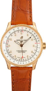 Breitling Navitimer Automatic 35 18k Red Gold