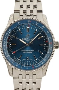 Breitling Navitimer Automatic 41 Stainless Steel Blue Dial