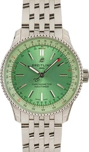 Breitling Navitimer Automatic 35 Green Dial