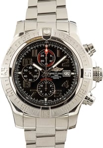 Pre-Owned Breitling Super Avenger II Stainless Steel