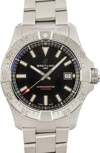 Pre-owned Breitling Avenger Automatic 42 Black Dial