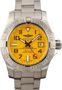 Breitling Avenger II Seawolf A17331 Yellow Dial