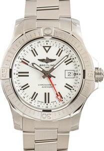 Breitling Avenger Automatic GMT 43 White Dial