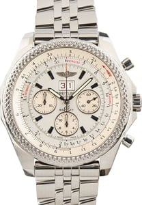 Breitling Bentley 6.75 Silver Dial