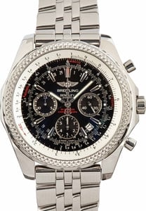 Pre-owned Breitling Bentley Black Dial