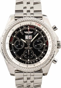 Pre-Owned Breitling Bentley Black Index Dial