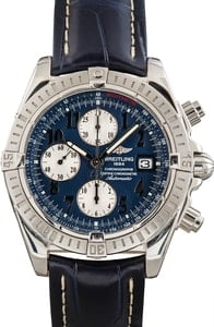 Breitling Chronomat Evolution Blue Dial