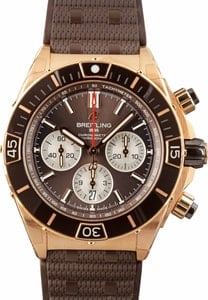 Breitling Super Chronomat B01 44 18k Red Gold