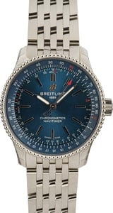 Breitling Navitimer Automatic 35 Stainless Steel Blue Dial