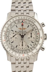 Pre-owned Breitling Navitimer Silver Dial