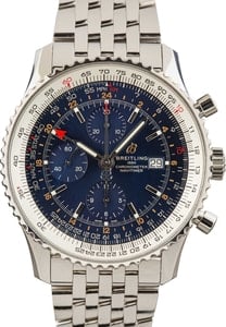 Breitling Navitimer 1 Chronograph GMT 46 Blue Dial