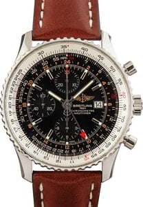 Breitling Navitimer World Chronograph Black Dial