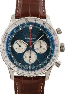 Breitling Navitimer B01 Chronograph 46 Blue Index Dial