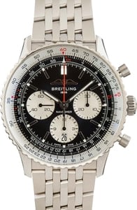 Breitling Navitimer B01 Chronograph 43 Black Dial