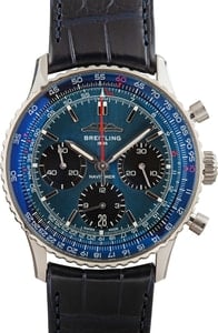 Breitling Navitimer Chronograph Blue Index Dial