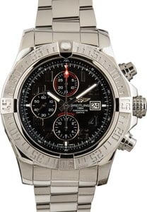 Pre-Owned Breitling Super Avenger II Stainless Steel