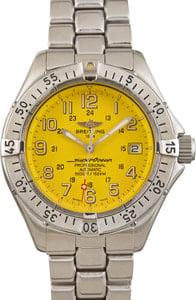 Breitling Superocean Yellow Arabic Dial