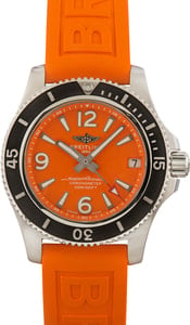 Breitling Superocean 36 Orange Dial