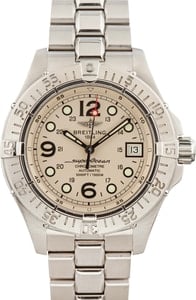 Breitling SuperOcean Ivory Arabic Dial