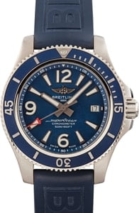 Breitling Superocean 42 Blue Arabic Dial