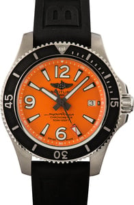 Breitling Superocean Automatic Orange Dial