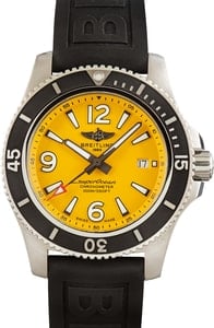 Pre-Owned Breitling Superocean 44 Yellow Dial