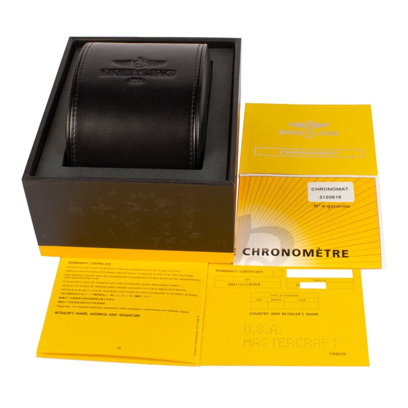 Breitling Chronomat 44 Steel & 18k Rose Gold
