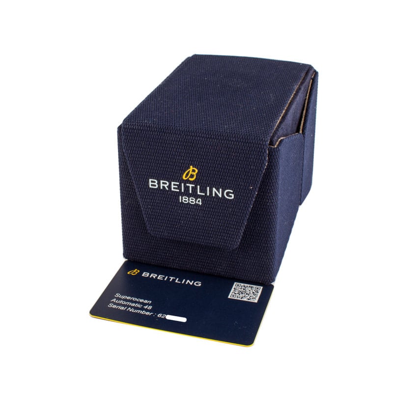 Breitling Superocean Yellow Index Dial