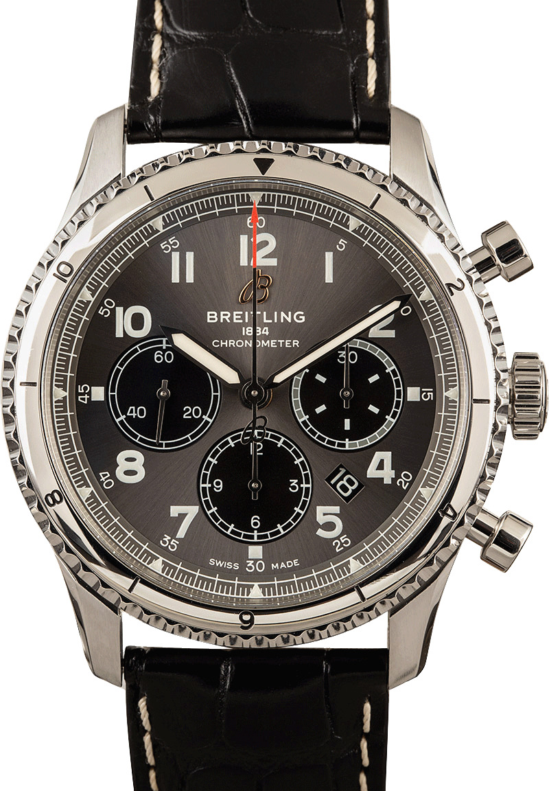 Buy Used Breitling Aviator 8 AB0119131B1P2 | Bob's Watches - Sku: 146682