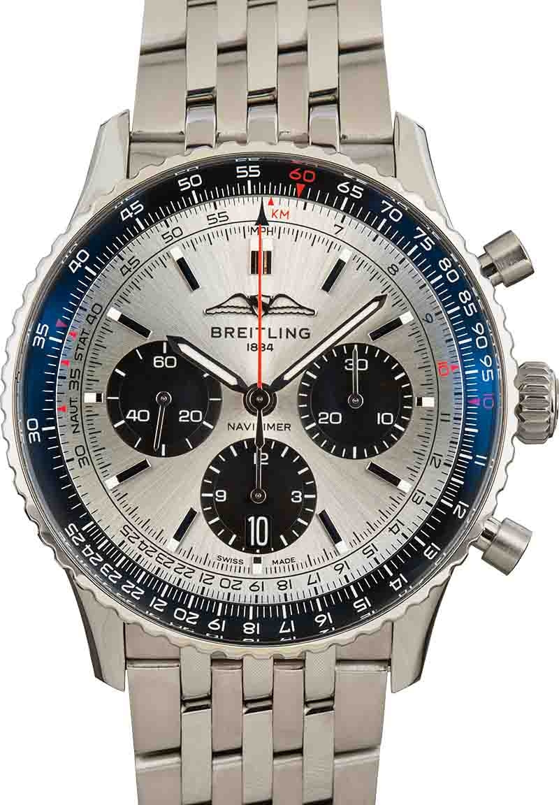 Breitling Top Time Blue A23311121C1X1 Stainless Steel Watch, Used, Mens | Bob's Watches