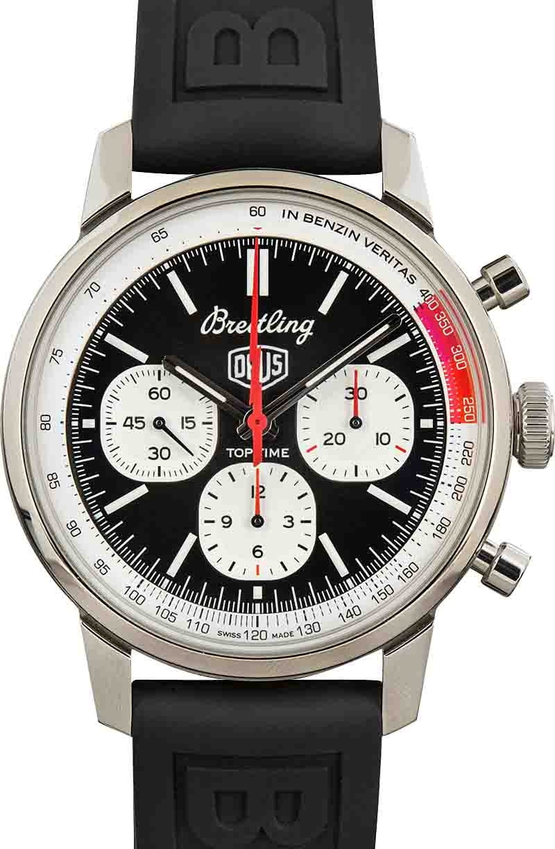 Breitling Top Time Deus Limited Edition Chronograph White Dial