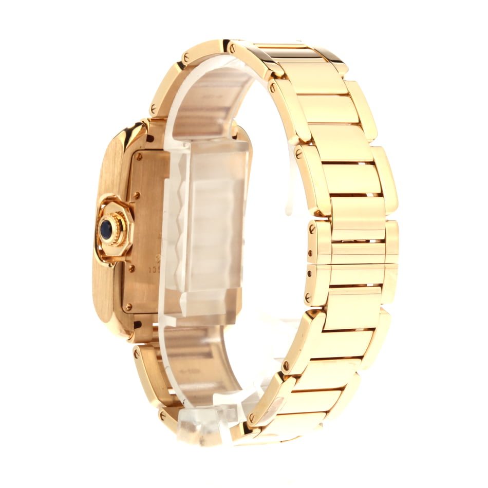 PreOwned Cartier Tank Anglaise W5310018 Yellow Gold