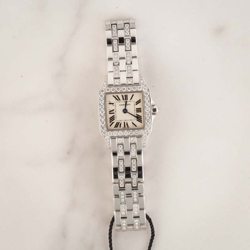 Cartier Santos Demoiselle 18k White Gold