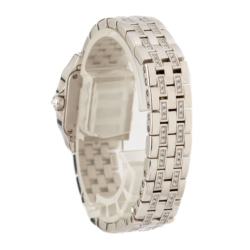 Cartier Santos Demoiselle 18k White Gold