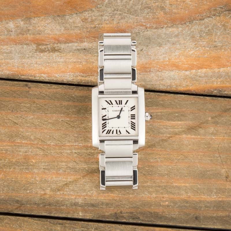 Cartier Tank Francaise Steel