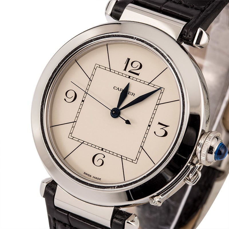 PreOwned Cartier Pasha 2730 White Dial